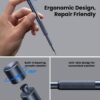 AXTH 25-in-1 Small Precision Screwdriver Set, Professional Magnetic Mini Repair Tool Kit for Phone, Computer, Watch, Laptop, Macbook, Ring Doorbell, Eyeglass, Electronic, [Bearing Steel] Screw Driver - Image 5