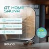 3 Person Full Body Sauna Box - Portable Sauna for Home Relaxation, Muscle Recovery, and Skin Health - Leak-Proof Design for at-Home Setup - USA Owned (1 Tent and 2 Steamers Included) - Image 2