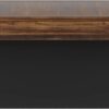 Tribesigns Coffee Table Square LED Coffee Table Engineered Wood Low Coffee Table for Living Room (Rustic Brown+Black) - Image 9