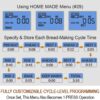 KITCHENARM 29-in-1 SMART Bread Machine with Gluten Free Setting 2LB 1.5LB 1LB Bread Maker Machine with Homemade Cycle - Stainless Steel Breadmaker with Recipes Whole Wheat Bread Making Machine - Image 6