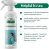 CHOMP! Painted Wall Cleaner Spray, Multipurpose for Walls, Ceilings, and Baseboards, Removes Dirt, Dust, Odor, Stains, Healthier Home 5-Minute CleanWalls 4-in-1, 32 Ounces (Fragrance Free) - Image 7