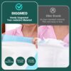 Tear-Resistant Incontinence Bed Pads 40'' x 36'' 130 Gram Heavy Duty (25 Count) Disposable Underpads Chucks Pads for Adults, Kids & Elderly | Protection Pads for Bed, Sofa, and Chair - Image 2
