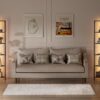 Furnulem 6 Tier Corner Shelf with LED Light, 67.5” Tall Standing Shelf Organizer, Black Narrow Bookshelf with Storage Rack for Wall Corner, Living Room, Bedroom, Metal Frame, Wood Display Shelf - Image 7