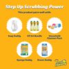 Scrub Daddy Scrub Mommy Sponges - Dish Scrubber + Non-Scratch Cleaning Sponges Kitchen, Bathroom + Multi-Surface Safe - Dual-Sided Dish Sponges for Scrubbing - Online Exclusive (3 Count) - Image 7