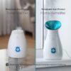 NanoSteamer Large 3-in-1 Nano Ionic Facial Steamer with Precise Temp Control - Humidifier - Unclogs Pores - Blackheads - Spa Quality - Bonus 5 Piece Stainless Steel Skin Kit (Teal) - Image 6