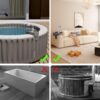 ECO POOLTECH Adjustable Hot Tub Tray Table, Clip-on Pool Cup Holder Phone Holder, Nonslip Spa Drink Tray Side Table for Outdoor Inflatable Pools, Must Have Hottub Accessories for Adults - Image 5