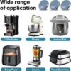 Appliance Sliders for Kitchen 24 PCS Self-Adhesive Small Kitchen Appliance Slider Hacks Easy to MovIing & Space Saving Must Have Gadgets Mixer Accessories for countertop - Image 3