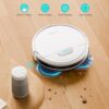 HONITURE Robot Vacuum and Mop Combo, 4000pa Strong Suction, G20 Robot Vacuum Cleaner with Self-Charging, 150Mins Max, App&Remote&Voice Control, Super-Slim, Ideal for Pet Hair - Image 4