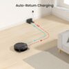 Lefant M210Pro Robot Vacuum Cleaner,Strong Suction,120 Mins Run Time,Wi-Fi Connected,Scheduled Cleaning,Compatible with Alexa,Slim Self-Charging Robotic Vacuum Cleaner for Home,Pet Hair,Hard Floors - Image 8