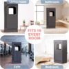 Adamson Full Size Portable Steam Sauna - Indoor Sauna Tent for Home Spa Relaxation + 2.6L 1000W Steamer + Boost Health and Recovery + Chair + Remote + Foot Massager - Image 6