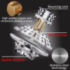 Universal Tub Stopper Bathtub Drain Plug, Pop Up Tub Drain Hair Catcher, Drain Cover with Strainer, for 1-3/8 to 2in Bath Drain Hole - Image 6