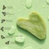 BAIMEI IcyMe Gua Sha & Jade Roller Facial Tools Face Roller and Gua Sha Set for Puffiness and Redness Reducing Skin Care Routine, Self Care Gift for Men Women - Green - Image 7