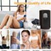AgiiMan Portable Sauna for Home, Sauna Box with 3L Steamer, Remote Control, Folding Chair and Mat, Full Size Personal Steam Room for Home Spa Relaxation, 15 Levels, Orange - Image 5