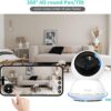 Alaga 3K Security Camera for Home, 5G and 2.4G WiFi,360° Pan, Human Pet Motion AI, Night Vision, Speaker, Compatible with Alexa and Google Assistant - Image 4
