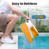 Poolmate Hydro 3 Robotic Pool Cleaner for Inground/Above Ground Pools, 150W Cordless Pool Vacuum, Max 200min Runtime, 4.1L Filter Basket, Auto Waterline/Wall Cleaning, Max 1076 sq.ft Coverage [2024] - Image 9