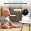 Alaga 3K Security Camera for Home, 5G and 2.4G WiFi,360° Pan, Human Pet Motion AI, Night Vision, Speaker, Compatible with Alexa and Google Assistant - Image 3