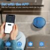 Robot Vacuum and Mop Combo, 2 in 1 Mopping Robot Vacuum Cleaner Compatible with WiFi/App, Robotic Vacuum Up to 2300Pa Suction, Self-Charging, Slim, Ideal for Hard Floor, Pet Hair, Low Pile Carpet - Image 6