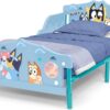 Delta Children - Bluey 3D Toddler Bed, Blue - Image 4