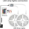 DAYBETTER LED Strip Lights 200 ft (2 Rolls of 100 ft), Smart App Control Lighting Bedroom Rome Decor with Remote, RGB Music Sync Color Changing LED Lights for Party - Image 6