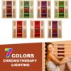Full Spectrum Sauna for Home, 2~3 Person Indoor Infrared Sauna Room with 10 Minutes Warm-up Heate, Canadian Hemlock Wood Home Infrared Sauna with Bluetooth and Tempered Glass - Image 9