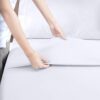 Utopia Bedding Flat Sheet - 1 Pack (Queen, White) - Soft Brushed Microfiber Fabric - Shrinkage & Fade Resistant Top Sheet - Easy Care Bed Sheet - Image 7