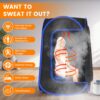Portable Steam Sauna,Sauna Tent,Home Sauna with 2024 New 3L 1300 Watt Steamer,Steam Saunas for Home,Gym,Yoga, Pilates - Image 5