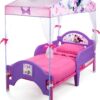 Delta Children's Products Minnie Mouse Canopy Toddler Bed,Purple - Image 3