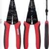 WGGE WG-015 Professional 8-inch Wire Stripper/wire crimping tool, Wire Cutter, Wire Crimper, Cable Stripper, Wiring Tools and Multi-Function Hand Tool. - Image 2