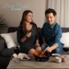 Kusini Electric Fondue Pot Set - Chocolate Fondue Kit - Temperature Control, Detachable Serving Trays, & 4 Roasting Forks - Gift Set & Date Night Idea. Serve at Movie Night or Game Night. - Image 7