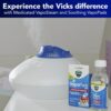 Vicks Warm Steam Vaporizer, Small to Medium Rooms, 1.5 Gallon Tank – Warm Mist Humidifier for Baby and Kids Rooms with Night Light, Works with Vicks VapoPads and VapoSteam - Image 4