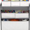Delta Children 4-Piece Toddler Playroom Set, Grey/White - Image 8