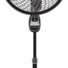 Lasko Oscillating Cyclone Pedestal Fan, Adjustable Height, Timer, Remote Control, 3 Speeds, for Bedroom, Living Room, Home Office, 18", Black, 1843 - Image 8