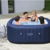 SaluSpa Hawaii 4 to 6 Person Smart AirJet Inflatable Hot Tub with App Control - Image 9