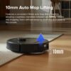 roborock Qrevo S Robot Vacuum and Mop, Self-Drying, Auto Mop Washing, 7000Pa Suction, Self-Emptying & Refilling, 10mm Mop Lifting, 200RPM Spinning Mops, Smart Obstacle Avoidance, Black - Image 4