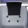 Empava 59” Whirlpool Bathtub, Jetted Tub with Light,SPA Hydromassage with Chromatherapy,Acrylic,3-Side Apron,White - Image 9