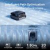 Beatbot AquaSense Pro Pool Robot Vacuum, 5-in-1 Comprehensive Cleaning, Intelligent Surface Parking, Clarifies Water, Skims Water Surface, Ideal for Inground Pool up to 3,299 Sq.ft - Navy Blue - Image 5