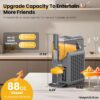 Slushie Machine, No Ice Needed, 88 oz INOVIVA Slushy Machine for Home with Self-Cleaning Function, Professional Frozen Drink Maker, 5 Preset Programs, Frozen Margaritas, Frappés, Milkshake, and More - Image 5