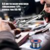 Soldering Iron Kit, 60W Soldering Iron with 5pc Interchangeable Tips, 10-in-1 Adjustable Temperature Solder Welding Tools, Fast Heating, Electronic Repair, 110V - Image 3