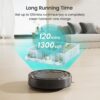Lefant M210Pro Robot Vacuum Cleaner,Strong Suction,120 Mins Run Time,Wi-Fi Connected,Scheduled Cleaning,Compatible with Alexa,Slim Self-Charging Robotic Vacuum Cleaner for Home,Pet Hair,Hard Floors - Image 5