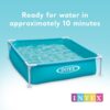 Intex 2 Pack 4ft x 12in Mini Frame Kiddie Beginner Swimming Pool, Ages 3 and Up, Blue - Image 2
