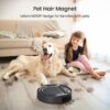 Lefant M210Pro Robot Vacuum Cleaner,Strong Suction,120 Mins Run Time,Wi-Fi Connected,Scheduled Cleaning,Compatible with Alexa,Slim Self-Charging Robotic Vacuum Cleaner for Home,Pet Hair,Hard Floors - Image 2