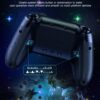 VOYEE Switch Controller, LED Star Wireless Pro Controllers Compatible with Lite/OLED, Multi-Platform Windows PC/IOS/Android with 9 Colors RGB Light/Programmabele/Vibration/Turbo/Wakeup - Image 4