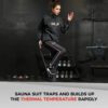 DEFY Heavy Duty Sauna Suit for Weight Loss Full Body Wrap Hoodie Men Women Anti-Rip Sweat suit Gym Workout Exercise Gear - Image 4
