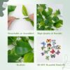 BLEUM CADE Fake Hanging Plants, 2pcs Artificial Hanging Plant, Faux Pothos Vines Hanging Plant Greenery for Wall Home Living Room Indoor Outdoor Decor (No Baskets) - Image 6