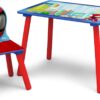 Delta Children - Marvel Spidey and His Amazing Friends 4-Piece Toddler Room-in-a-Box Set – Includes Sleep and Play Toddler Bed, Table, 1 Chair and Fabric Toy Box, Blue/Red - Image 12
