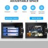 Bonsaii Safe, 0.6 Cubic Safe Box with Electronic Keypad, Removable Shelf, for Valuables Jewelry and Documents in Home, Hotel, or Business, 9.84"D x 13.78"W x 9.84"H - Image 3
