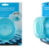 SlipX Solutions Bottomless Bath | Overflow Drain Cover for Tub | Best Gifts for Mom, Spa & Bath Accessories | Drain Block, Water Stopper Plug | Bath Essentials for Women | 4" Diameter, Aqua - Image 5
