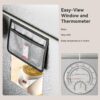 Portable Steam Sauna Dual 1500W+1200W 3L, Sauna Tent with Ergonomic High Back Sauna Chair, Full Body Personal Sauna Box for Home Spa Indoor, 75”x35”x35” XL Size Black - Image 3