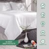 King Sheets by Pure Bamboo, Genuine 100% Organic Viscose Derived from Bamboo Bed Sheet Set, Luxuriously Soft & Cooling, Double Stitching, Lifetime Quality Promise (King, Silver Pearl) - Image 9