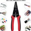 WGGE WG-015 Professional 8-inch Wire Stripper/wire crimping tool, Wire Cutter, Wire Crimper, Cable Stripper, Wiring Tools and Multi-Function Hand Tool. - Image 5